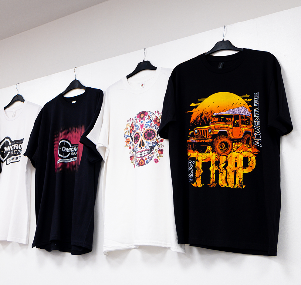 One-Off T-Shirts Printed in Canterbury