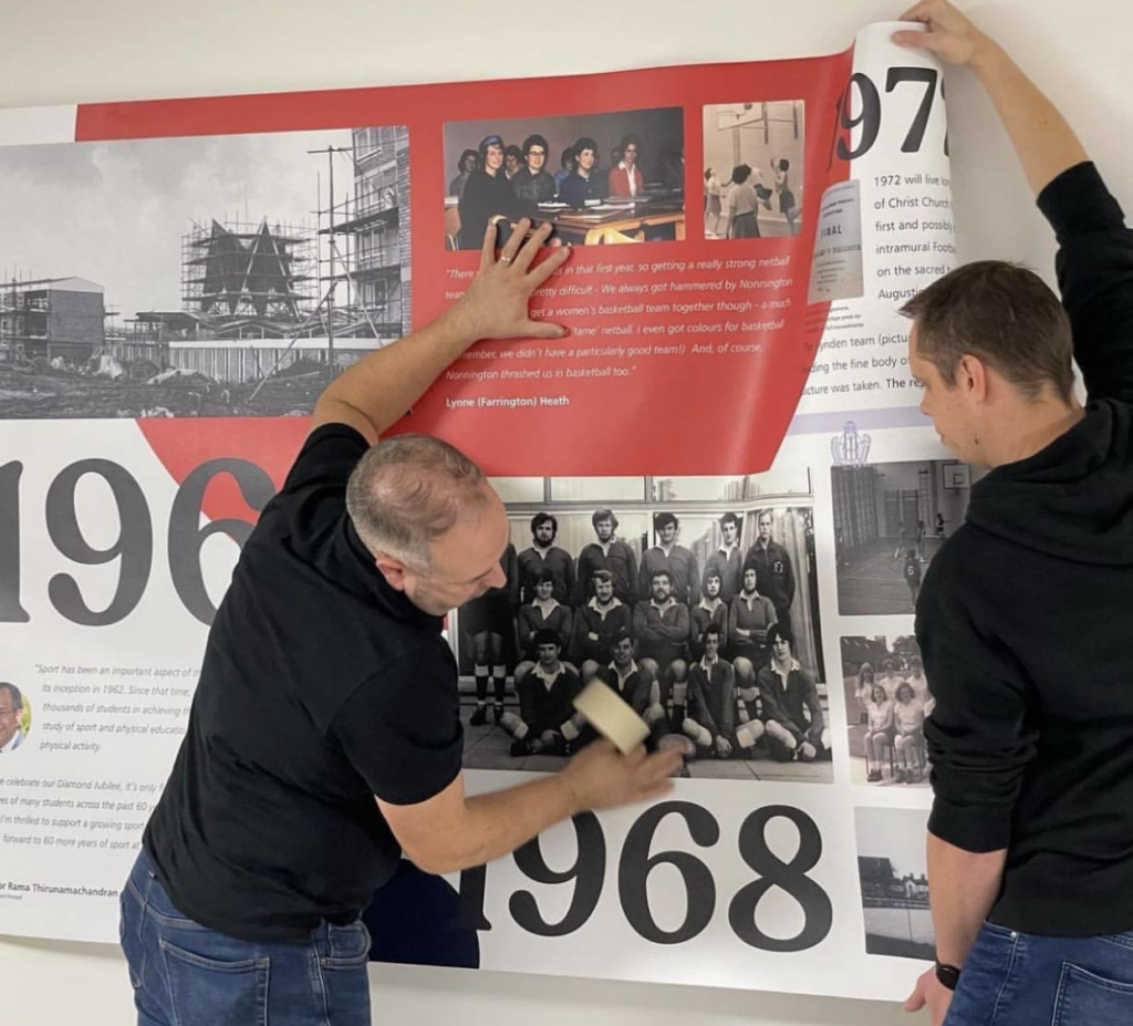 Vinyl installation